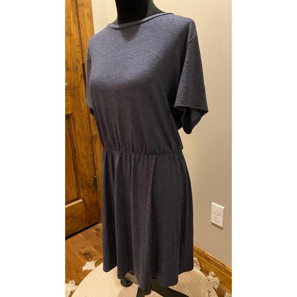 TWO Old Navy Dresses Plus Size XXL Green & Gray T-Shirt Stretchy Soft Casual - Picture 8 of 12